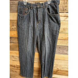 Born Men's 36x30 Jeans 100% Cotton Medium Wash Straight Leg